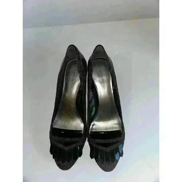 Bandolino  2" Block Heels Bdodonna10 M Grey w/Black fridge on Top - Picture 10 of 12